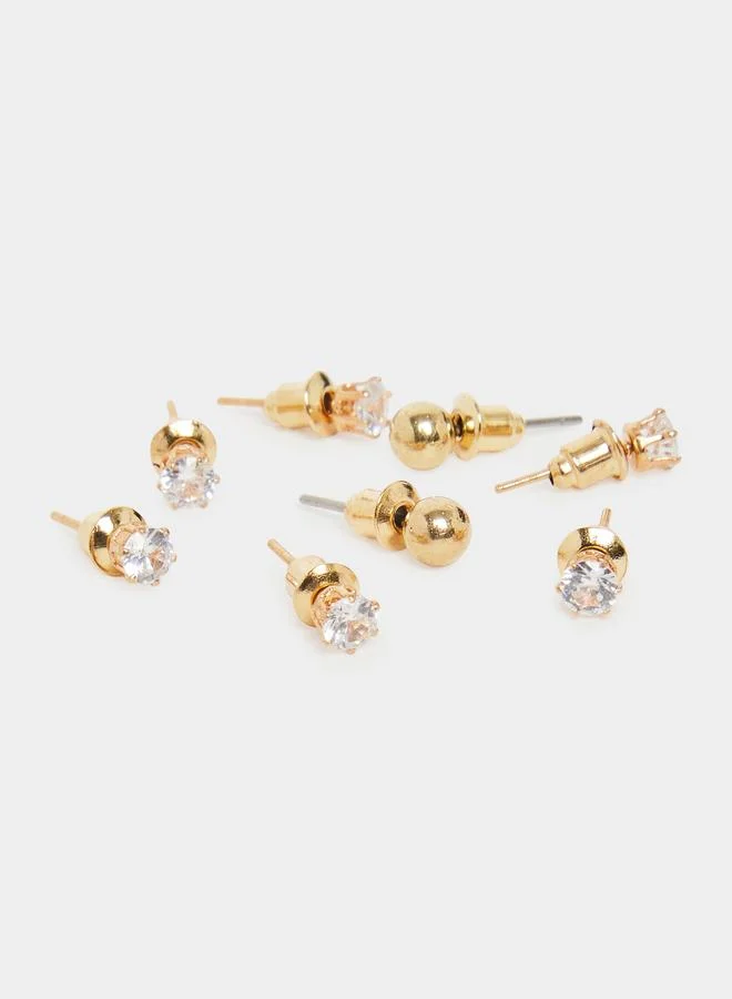 Styli Pack of 6 - Embellished Stud Earring